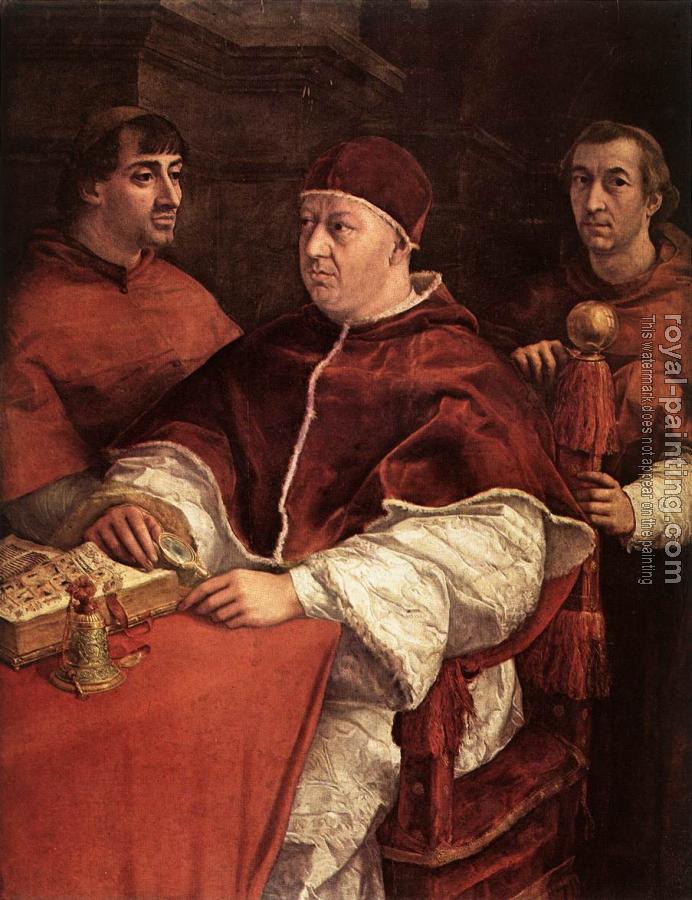 Raphael : Pope Leo X with Cardinals